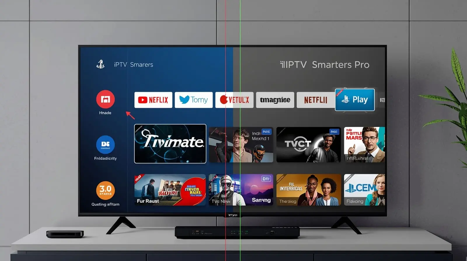 TiviMate vs IPTV Smarters Pro