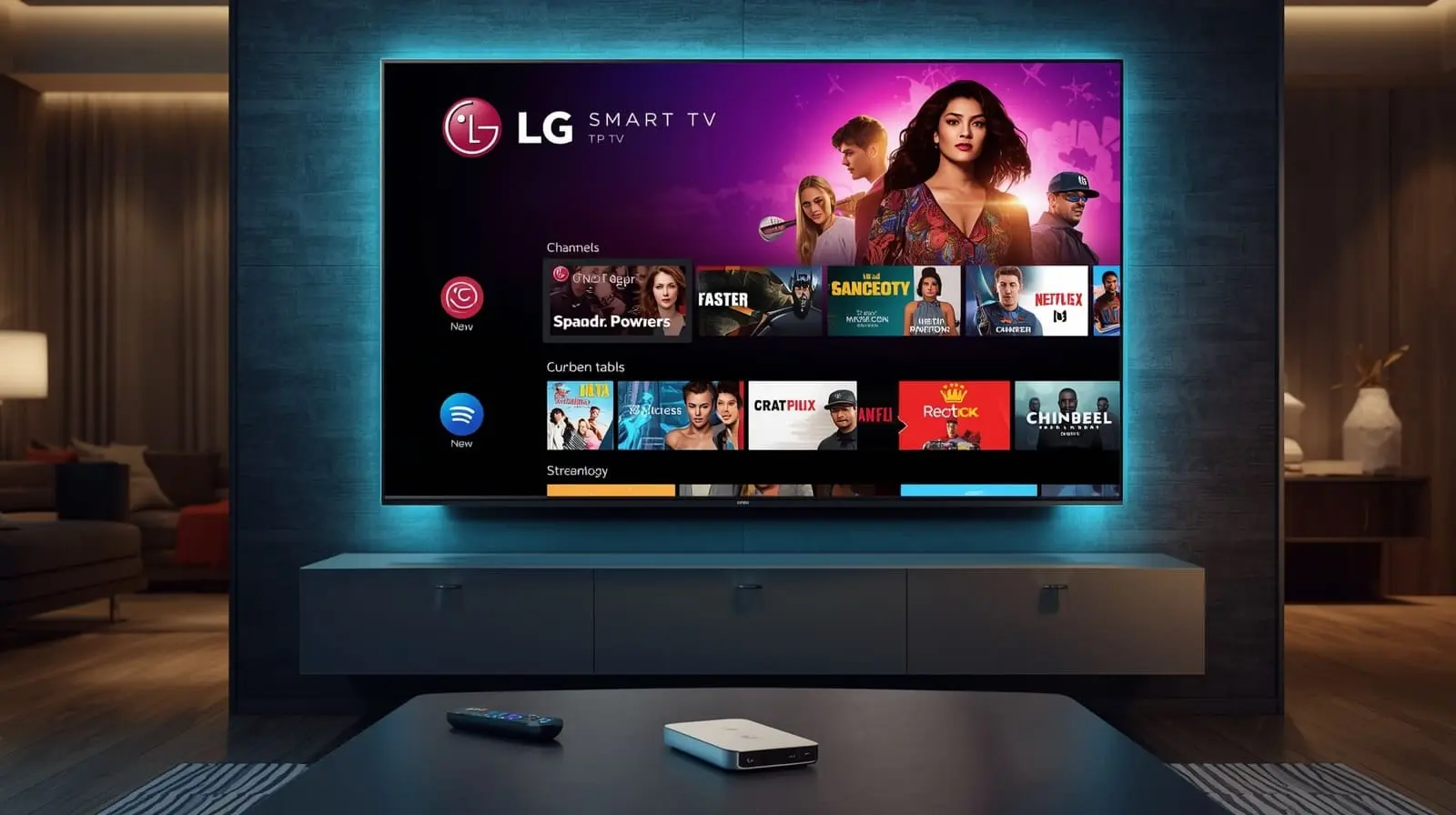 IPTV sur LG Smart TV webOS