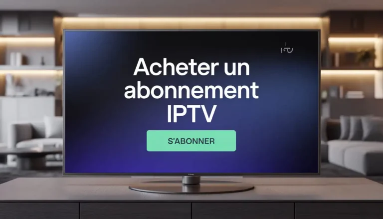 Acheter un abonnement IPTV